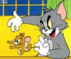Tom cat захватить Джерри мыши